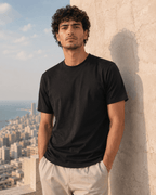 BAIU™ Essential Crew Neck T-Shirt — Cotton Blend, Regular Fit