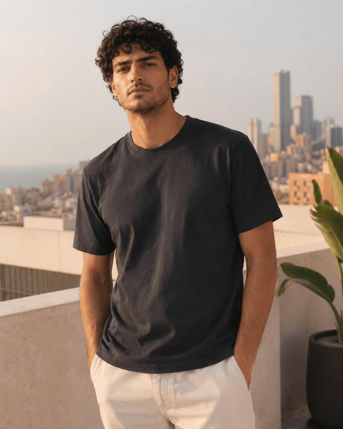 BAIU™ Essential Crew Neck T-Shirt • Regular Fit