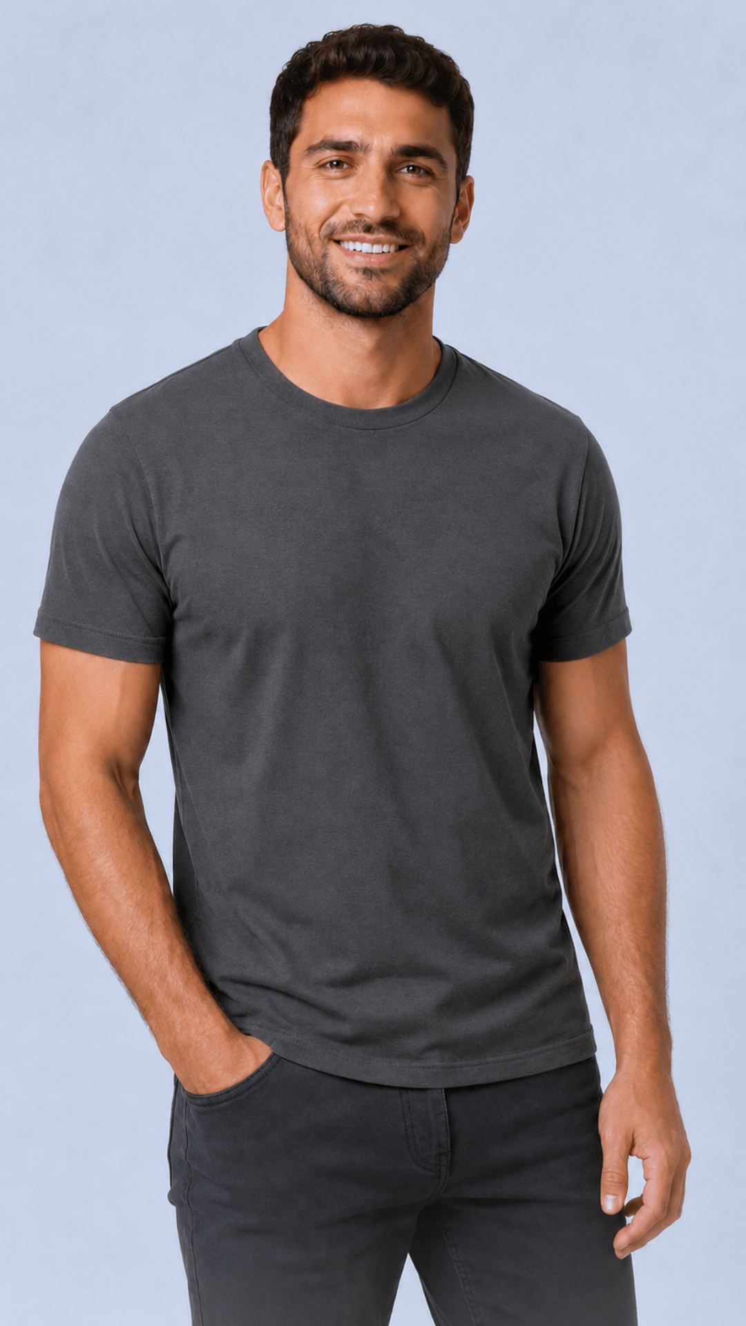 BAIU™ Essential Crew Neck T-Shirt • Regular Fit