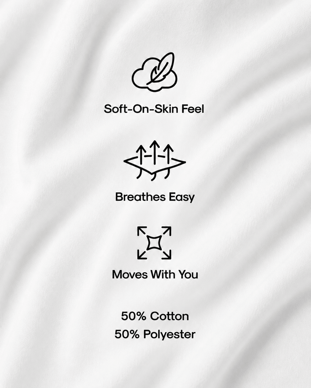 BAIU™ Essential Crew Neck T-Shirt • Regular Fit