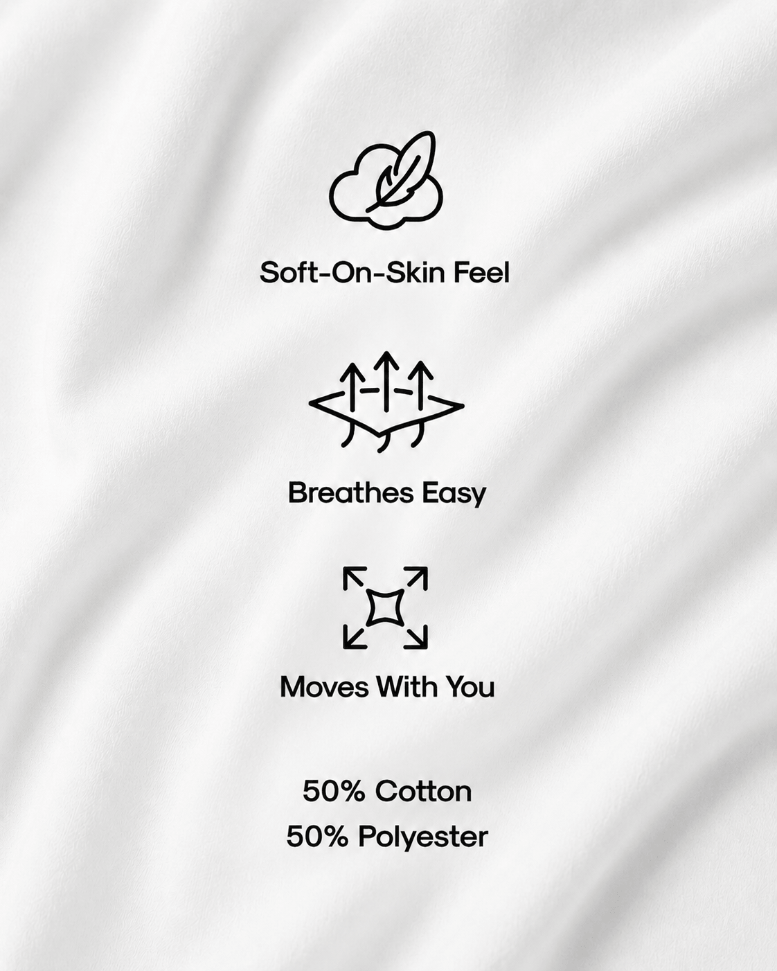 BAIU™ Essential Crew Neck T-Shirt • Regular Fit