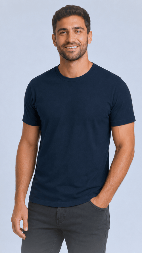 BAIU™ Essential Crew Neck T-Shirt • Regular Fit