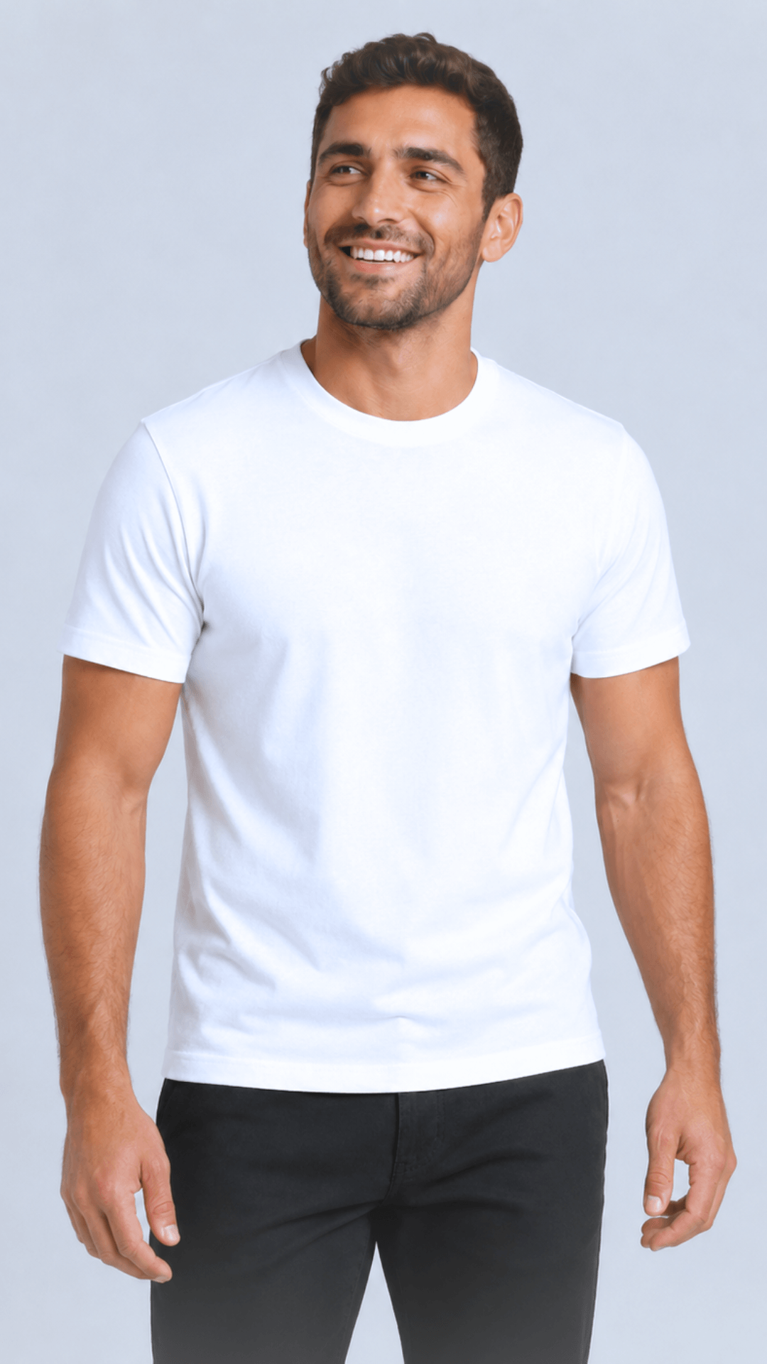 BAIU™ Essential Crew Neck T-Shirt • Regular Fit