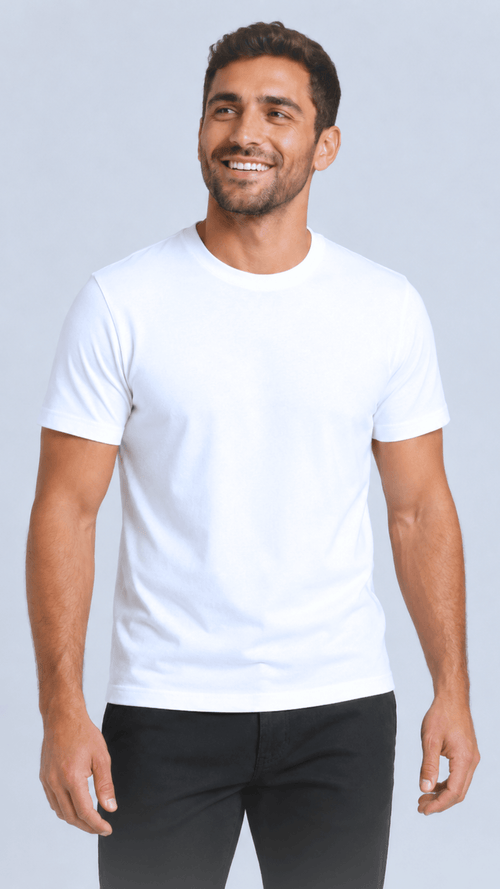 BAIU™ Essential Crew Neck T-Shirt • Regular Fit